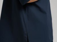 Свободная блузка А-силуэта из хлопка