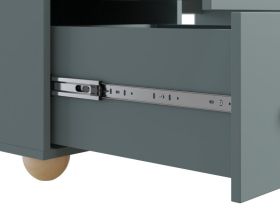 Стол детский Тесси 110x50 Серо-зеленый