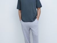 Базовая футболка из джерси, Зеленый