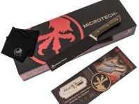 Кухонный нож Microtech 6 Utility Knife, сталь M390MK, рукоять G10, оливковый