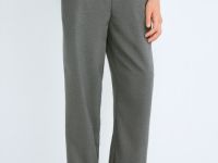 Брюки с защипами для девочек, Серый