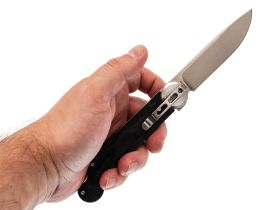 Складной нож Перемен Мысь SW, сталь 8Cr14MoV, рукоять FRN, черный