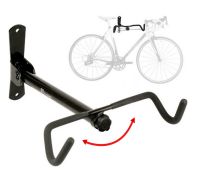 Горизонтальный кронштейн с регулируемым углом крепления велосипеда Bike Hand YC-30F (черный)