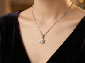 Классическая подвеска из серебра э0612пд10153800_white