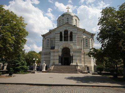 Усыпальница выдающихся русских флотоводцев –  адмиралов П.С.Нахимова, В.И.Истомина, В.А.Корнилова, М.П.Лазарева