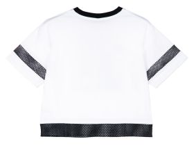 Фуфайка трикотажная для девочек (футболка)