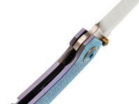 Складной нож Assassin knives Argo 2.0, сталь M398, рукоять титан
