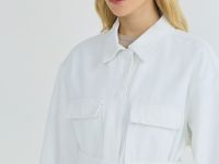 Джинсовая куртка, Белый