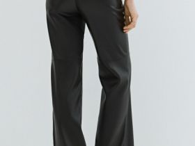 Брюки из искусственной кожи, Коричневый