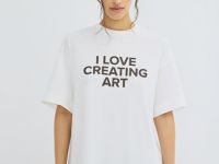 Футболка с принтом, Белый