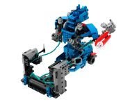 6860_MK Конструктор Боевой робот синий