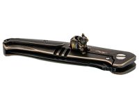 Бусина для темляка "Мышонок с рюкзаком", латунь