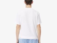 Мужская футболка Lacoste из хлопка с нагрудным карманом