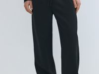 Широкие брюки на кулиске, Черный