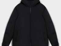 Утепленная куртка с воротником-стойкой