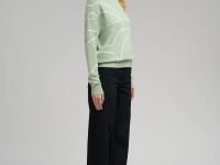 Легкий удлиненный джемпер с хлопком