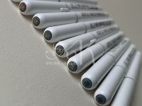 Набор маркеров акриловые Languo, 9 цветов, серые оттенки 2