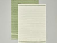 Комплект махровых полотенец COZY Kitchen, зеленый