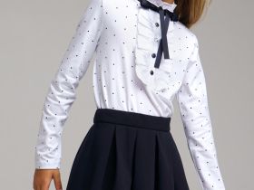 Блузка трикотажная для девочки