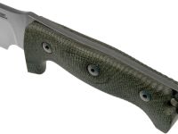 Нож с фиксированным клинком LionSteel M7, сталь Uddeholm Sleipner, рукоять микарта, зеленый