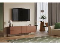 ТВ-тумба Дигарс 203x60 Терракотовый