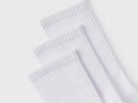 Носки для мальчиков, 3 пары, Белый