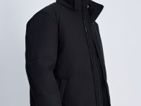 Утепленная куртка с воротником-стойкой