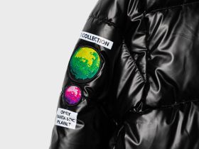 Пальто текстильное с полиуретановым покрытием для девочек