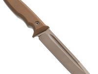 Нож Тактик, сталь AUS10co, рукоять G-10 песочный