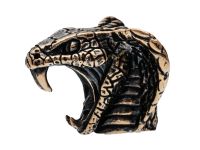 Бусина для темляка Кобра, бронза