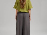 Брюки-палаццо с эластичным поясом