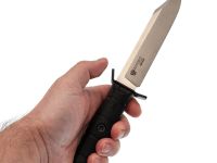 Тактический нож Kizlyar Supreme Патриот SW, сталь VG-10, рукоять Kraton