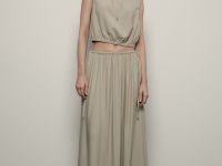 Блузка без рукавов с резинкой по низу