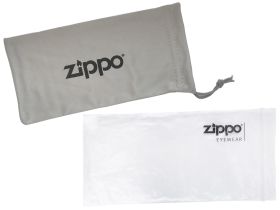 Очки солнцезащитные ZIPPO, унисекс, синие, оправа из меди, голубые линзы