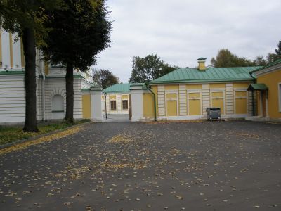 Дополнение к Путевому дворцу, комплекс - ворота