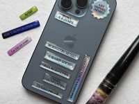 Стикер объемный "Art before dishes", 2 х 2 см