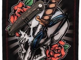 Хэнк Череп с ножом Grant’s EDC