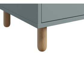 ТВ-тумба Дикинс 130x54 Серо-зеленый