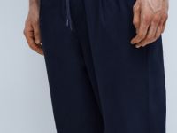 Брюки с регулируемым поясом, Синий