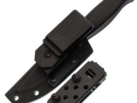 Охотничий нож Hot Knife Hoot, сталь D2 cerakote camo, рукоять черная микарта