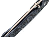 Складной нож Steelclaw Крыса, сталь VG-10, рукоять синий титан