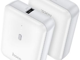 Портативное зарядное устройство Hoco J96 Strider 5000 мАч Белое