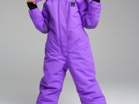 Комбинезон текстильный с полиуретановым покрытием для девочек