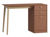 Стол Торвалль-1 120x52 Терракотовый/Натуральный