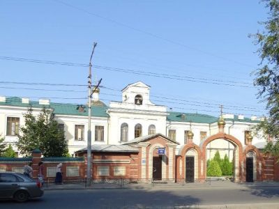 Здание церкви-школы  Рязано-Уральской железной дороги