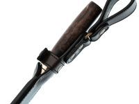 Нож Пчак, сталь D2, рукоять темная карельская береза