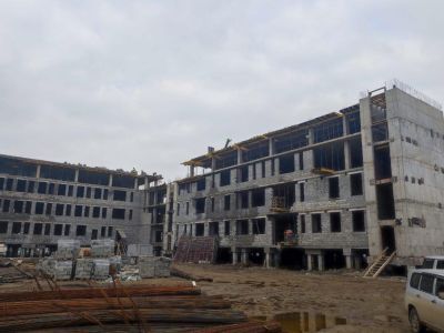 Систему электроснабжения прокладывают в здании будущего Таттинского лицея