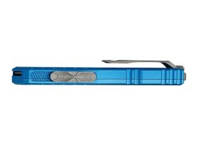 Автоматический нож Microtech Cypher II S/E 1241-10BL, сталь M390, рукоять алюминий, синий