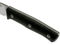 Нож с фиксированным клинком LionSteel B35, сталь Sleipner, рукоять черный G10