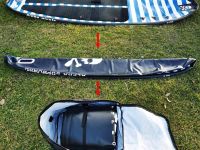 Надувная доска для SUP-бординга ALPHA SUPBOARD PIRATE 10 COMPACT BLUE/BLACK